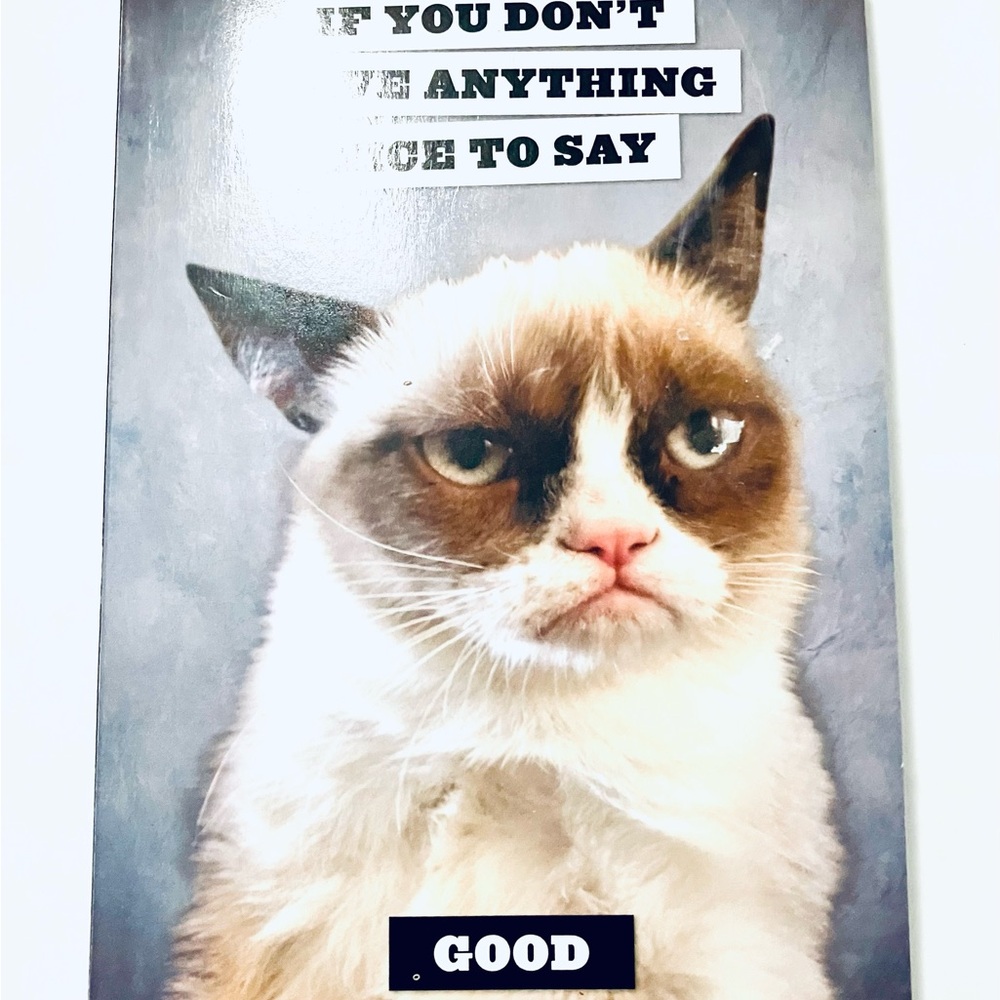 Grumpy Cat Notebook Planner